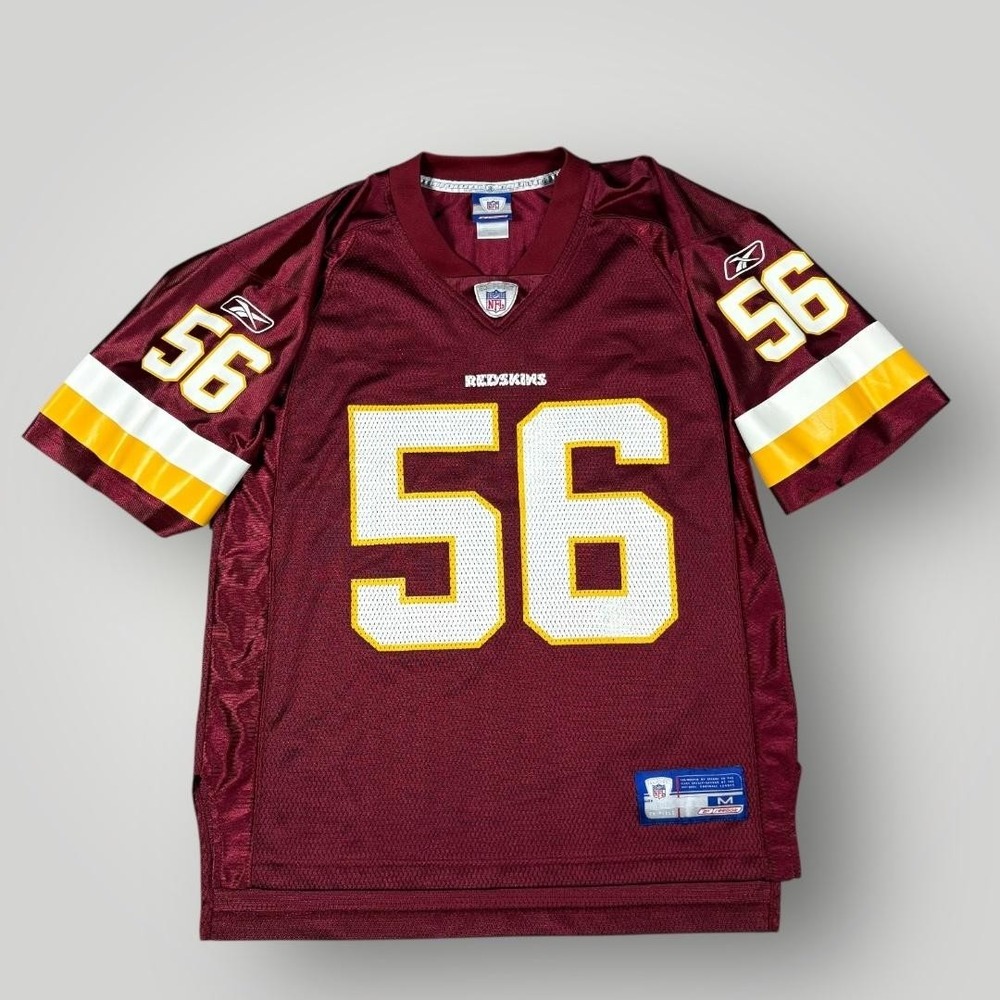 Washington Redskins Jersey Mens Medium NFL Reebok Equipment‎ Arrington 56